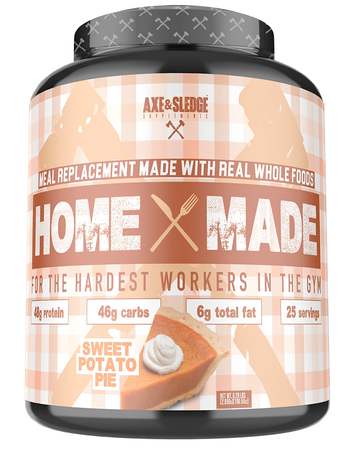 Axe & Sledge Home Made Whole Foods Meal Replacement Sweet Potato Pie - 25 Servings