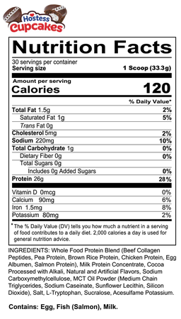 Redcon1 MRE Lite Hostess Cupcakes - 30 Servings