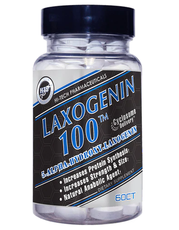 Hi Tech Pharmaceuticals Laxogenin 100  - 60 Tablets