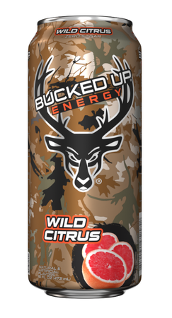 E.U.『Buck Wild』 PromoCDs Bucked Up Wild Orchard Energy Drink, Grape Flavor, 12 Cans