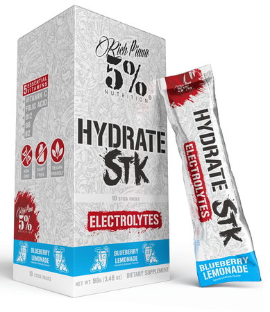 5% Nutrition Hydrate Stk Electrolytes  Blueberry Lemonade - 10 Stick Packs