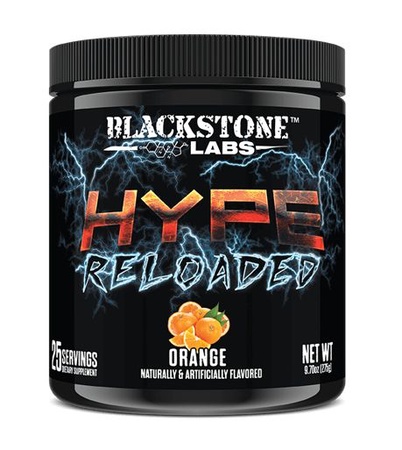 Blackstone Labs Hype Reloaded Orange - 25 Servings