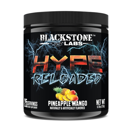 Blackstone Labs Hype Reloaded Pineapple Mango - 25 Servings