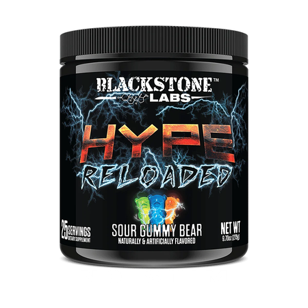 Blackstone Labs Hype Reloaded Sour Gummy Bear - 25 Servings