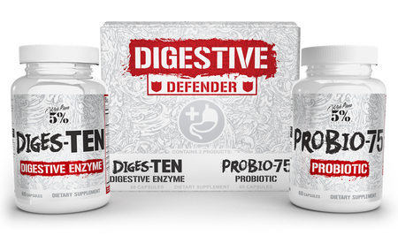 5% Nutrition Digestive  Defender Kit - 2 Blts