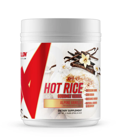 Apollon Nutrition Hot Rice Gourmet Cereal  Alpine Vanilla - 25 Servings