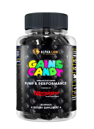 Alpha Lion Gains Candy Nitrosigine - 63 Cap