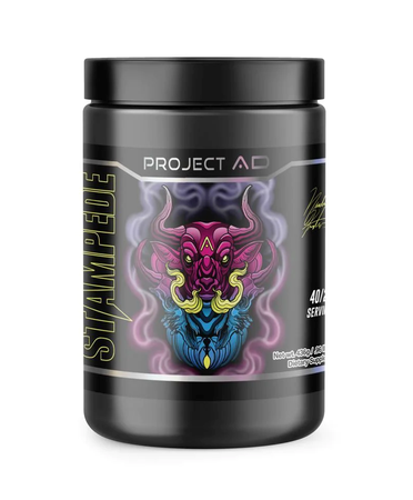 Project AD Stampede Pre-Workout  Strawberry - 40/20 Servings