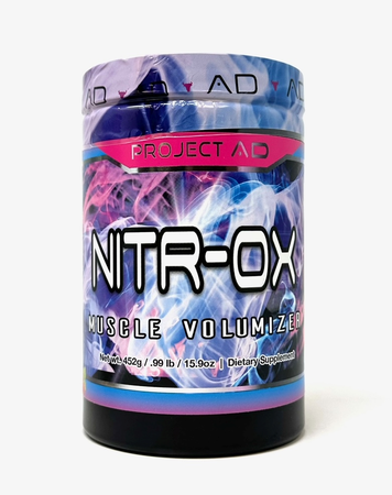 Project AD Nitr-OX - Pump Formula  Citrus Berry - 20 Servings *New Formula