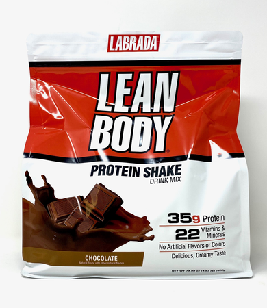 Labrada Lean Body Hi-Protein Meal Replacement Shake MRP Chocolate - 4.6 Lb Bag (30 Servings)