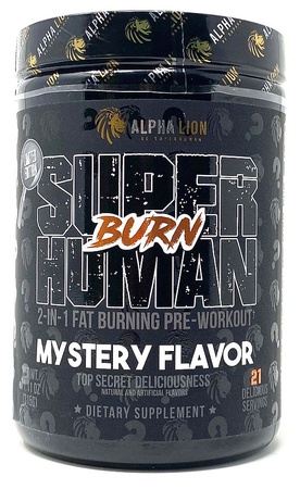 Alpha Lion SuperHuman BURN  Mystery Flavor - 21 Servings