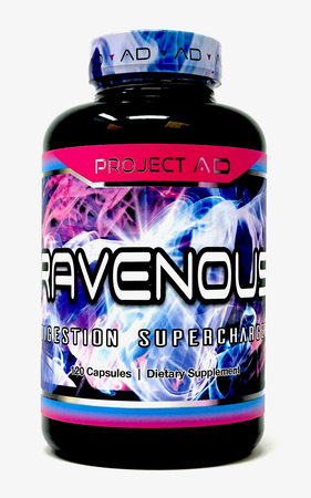 Project AD Ravenous  Digestive Support - 120 Cap