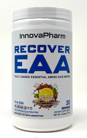 InnovaPharm Recover EAA Lemon Iced Tea - 30 Servings