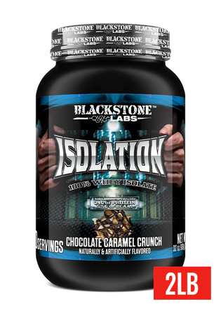 Blackstone Labs Isolation Whey Isolate Protein Chocolate Caramel Crunch - 2 Lb