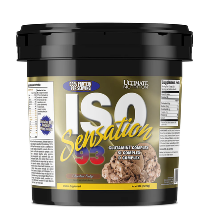 Ultimate Nutrition ISO Sensation 93 Chocolate Fudge - 5 Lb