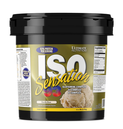 Ultimate Nutrition ISO Sensation 93 Vanilla Bean - 5 Lb
