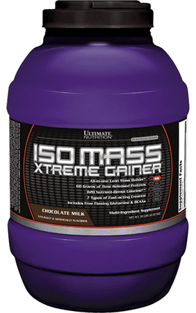 Ultimate Nutrition Iso Mass Xtreme Gainer Chocolate Milk - 10.11 Lb