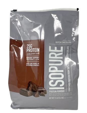 Isopure Low Carb Dutch Chocolate - 7.5 Lb