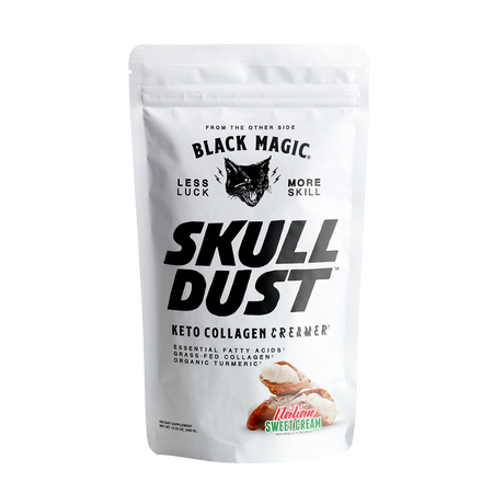 Black Magic Supply Skull Dust Keto Collagen Creamer Italian Sweet Cream - 20 Servings