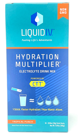 Liquid I.V. Hydration Multiplier  Tropical Punch  - 10 Packs