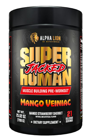 Alpha Lion Superhuman Jacked  Mango Veinac  - 21/42 Servings