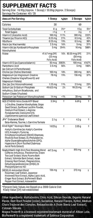 DIESEL JP8x Hardcore Training Fuel  Mayday Red - 40/20 Servings