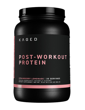Kaged Post-Workout Protein  Strawberry Lemonade - 20 Servings (Whey Isolate, Creatine & Glutamine)