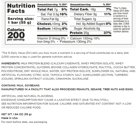 Barebells Protein Bars Key Lime Pie - 12 Bars