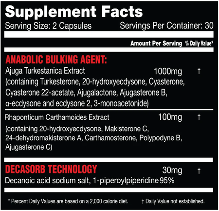 Killer Labz Killer Turk - 60 Capsules