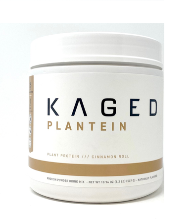 Kaged Muscle Plantein Vegan Protein  Cinnamon Roll - 15 Servings