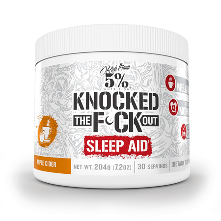 5% Nutrition Knocked The F*ck Out  Apple Cider - 30 Servings