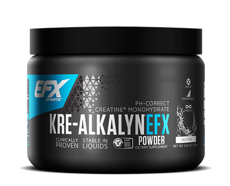 EFX Sports Kre-Alkalyn Powder  Unflavored - 100 Grams (66 Servings)
