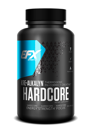 EFX Sports Kre-Alkalyn Hardcore - 120 Cap