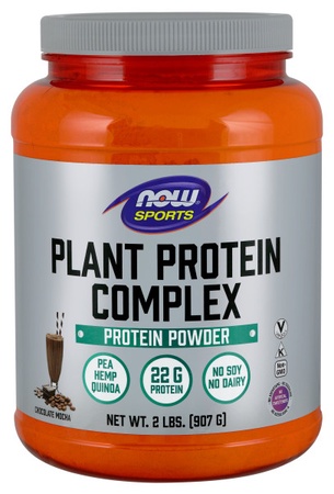 Now Foods Plant Protein Complex Chocolate Mocha - 2 Lb