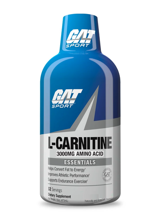 GAT Liquid L-Carnitine 3000 Blue Raspberry - 32 Servings