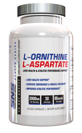 SNS Serious Nutrition Solutions L-Ornithine L-Aspartate - 120 Cap