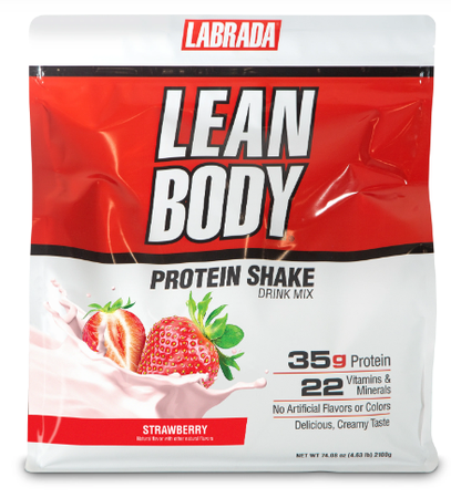 Labrada Lean Body  Strawberry - 4.6 Lb (30 Servings)