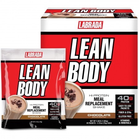 Labrada Lean Body Packs Chocolate - 20 Pack