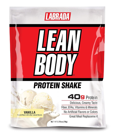 Labrada Lean Body Packs Vanilla - 80 Packets