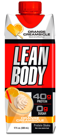 Labrada Lean Body RTD Ready-to-Drink Protein Shake 17 Oz  Orange Creamsicle - 12 x 17oz Containers
