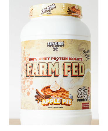 Axe & Sledge Farm Fed Protein Isolate - Cinnamon Apple Pie - 30 Servings