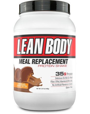 Labrada Lean Body Hi-Protein Meal Replacement Shake MRP Chocolate Peanut Butter - 2.47 Lb