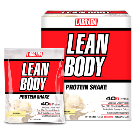 Labrada Lean Body Packs Vanilla - 20 Packets