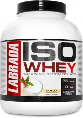 Labrada 100% ISO Whey Isolate Protein  Vanilla - 5 Lb