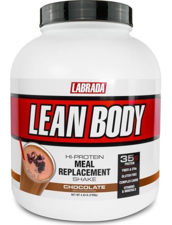Labrada Lean Body Hi-Protein Meal Replacement Shake MRP Chocolate - 4.6 Lb (30 Servings)
