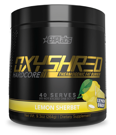 OxyShred Hardcore Thermogenic Fat-Burner Lemon Sherbet - 40 Servings