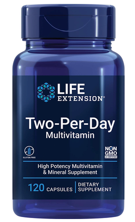 Life Extension Two-Per-Day Multivitamin - 120 Cap