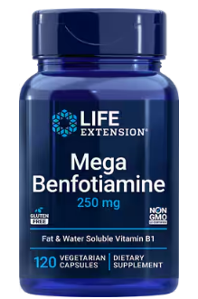 Life Extension Mega Benfotiamine 250 Mg  - 120 Capsules