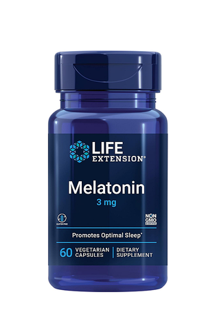 Life Extension Melatonin 3 Mg - 60 Capsules