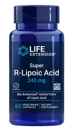 Life Extension Super R-Lipoic Acid  240 Mg - 60 Cap